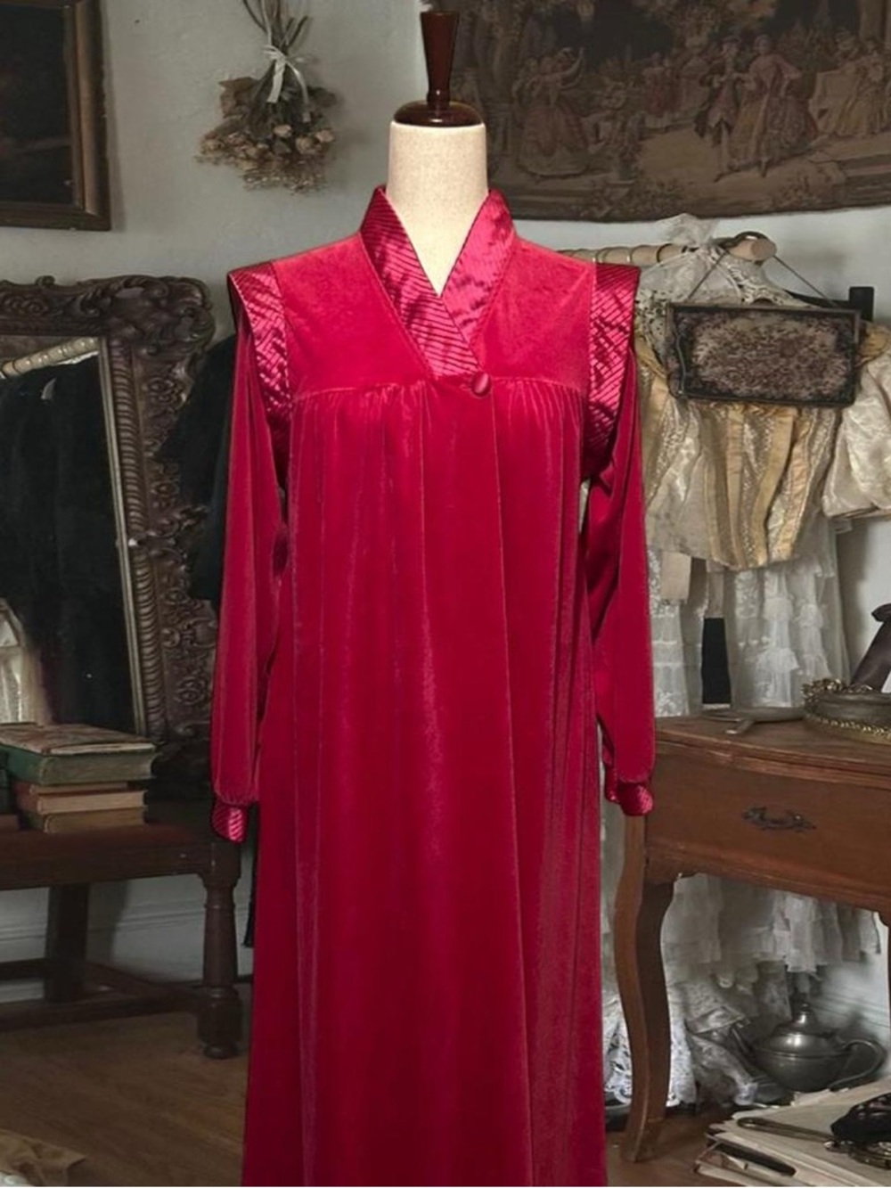Vintage Gilligan & O’Malley robe dress S